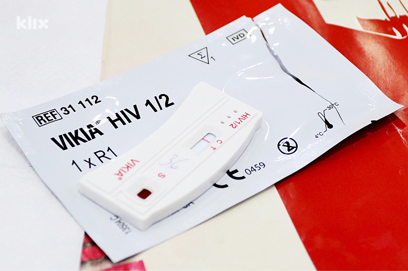 Savremeni test za brzo testiranje na HIV infekciju (Foto: A. K./Klix.ba)