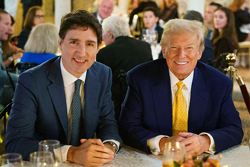 Trudeau i Trump (Foto: X.com)