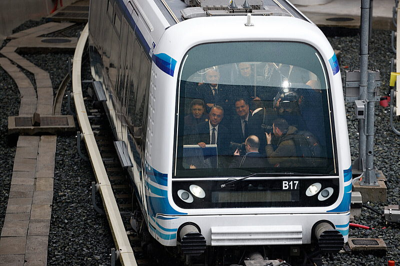 Prva linija solunskog metroa u promet puštena 30. novembra (Foto: EPA-EFE)