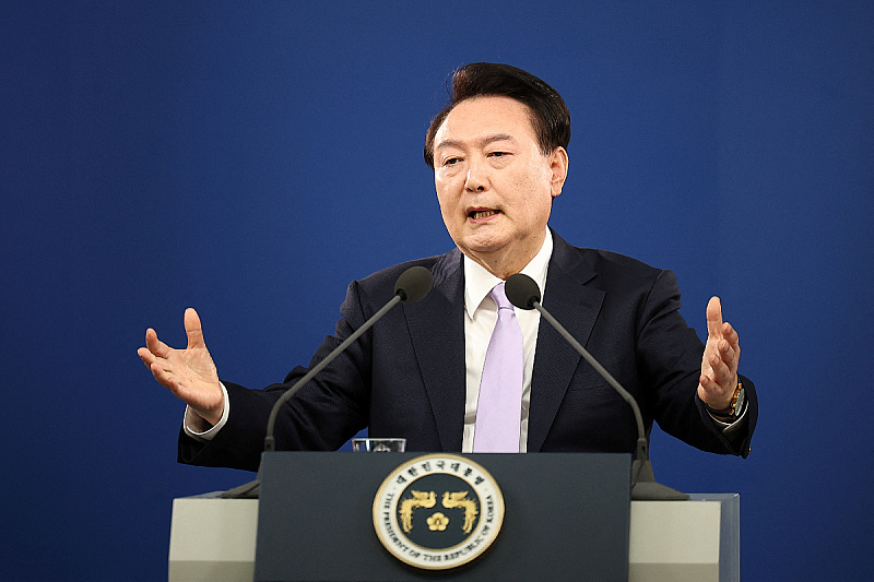 Yoon Suk Yeol je predsjednik od 2022. godine (Foto: Reuters)