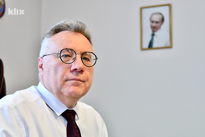 Ambasador Rusije u BiH Igor Kalabuhov (Foto: T. S./Klix.ba)