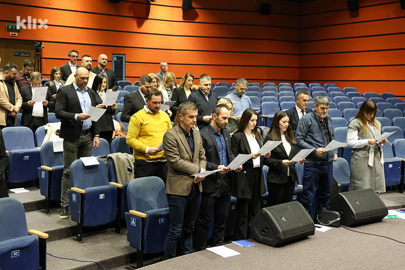 Konstituirajuća sjednica OV Novi Grad Sarajevo (Foto: I. L./Klix.ba)