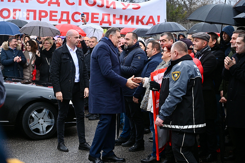 Milorad Dodik pred sudom BiH (Foto: T. S./Klix.ba)