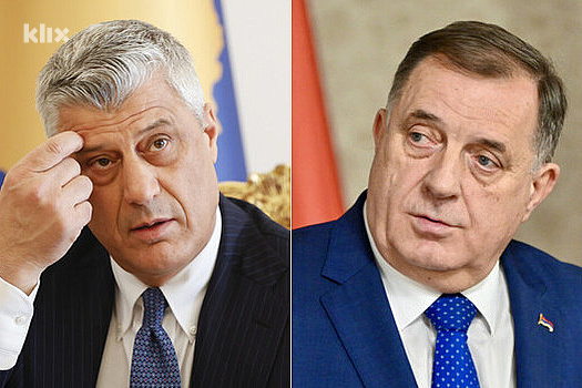 Hashim Thaci i Milorad Dodik