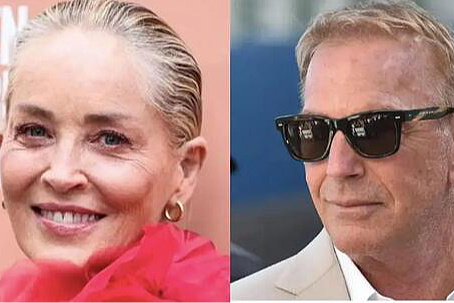 Sharon Stone i Kevin Costner