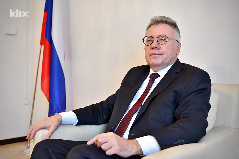 Ambasador Rusije u BiH Igor Kalabuhov (Foto: T. S./Klix.ba)