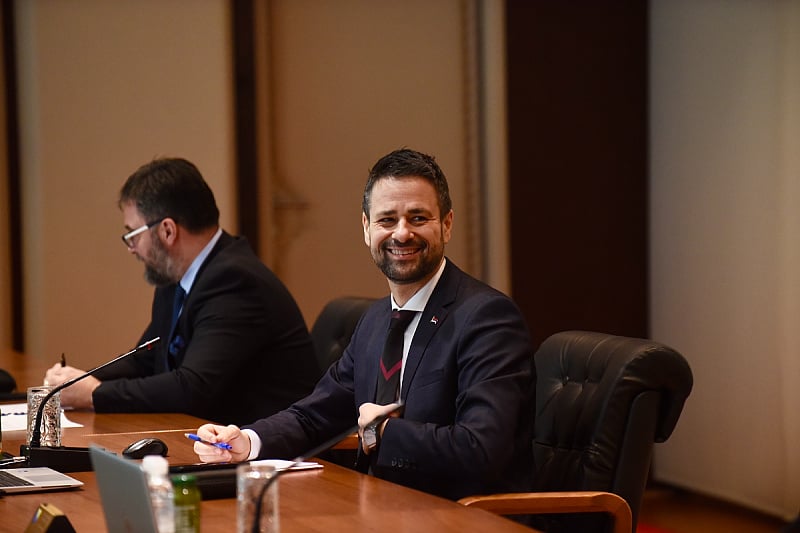 Srđan Amidžić da je novac prikupljen u rekordnom roku, ali i dalje stoji na računu (Foto: T. S./Klix.ba)