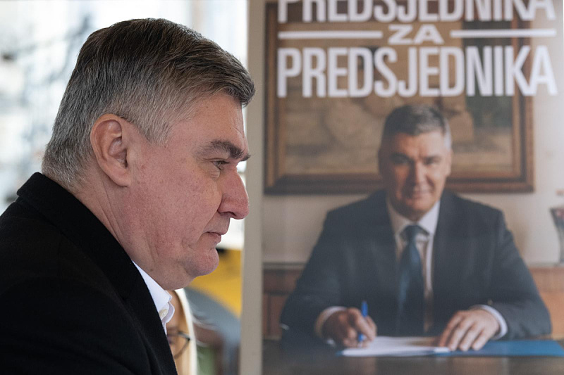 Zoran Milanović, kandidat za predsjednika Hrvatske (Foto: Pixsell/Davor Puklavec)