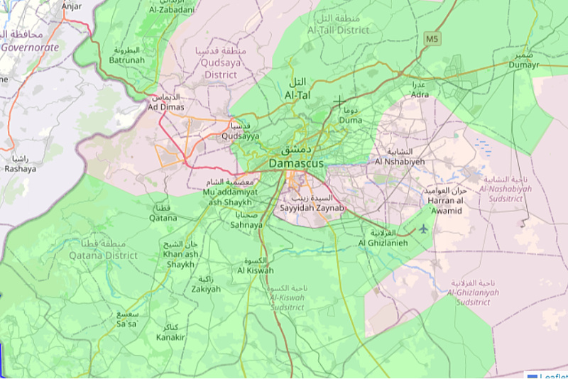 Sirijski pobunjenici ušli u Damask, Assad pobjegao iz grada