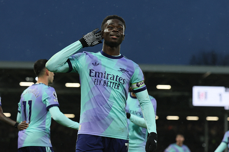 Saka je postigao gol koji je ponišeten zbog ofsajda (Foto: Reuters)