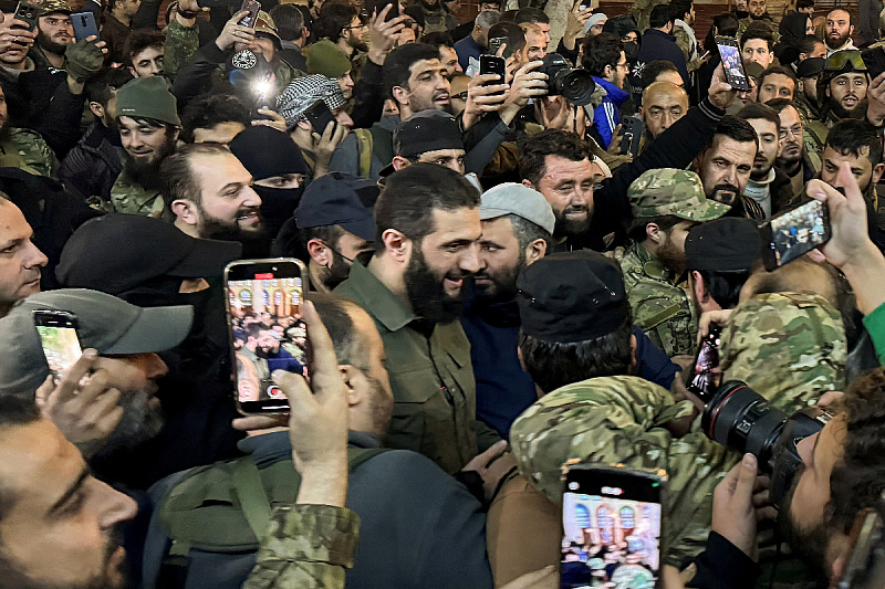 Vođa pobunjenika al-Jolani u Damasku (Foto: Reuters)