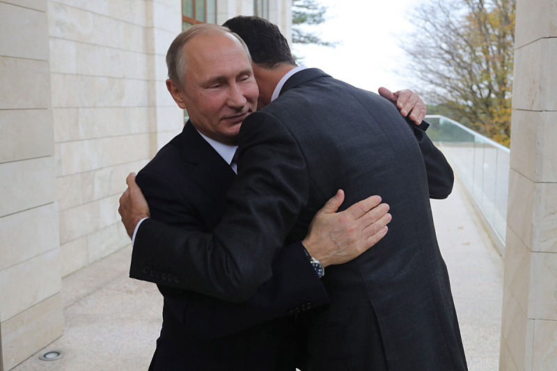 Putin i Assad na jednom od ranijih susreta (Foto: EPA-EFE)