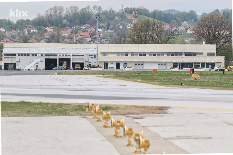 Međunarodni aerodrom u Tuzli (Foto: A. K./Klix.ba)