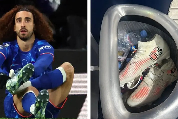 Cucurella je objavio kako baca nove kopačke (Foto: Instagram)