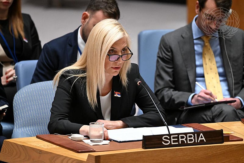 Srbijanska ministrica pravde Maja Popović (Foto: UN)