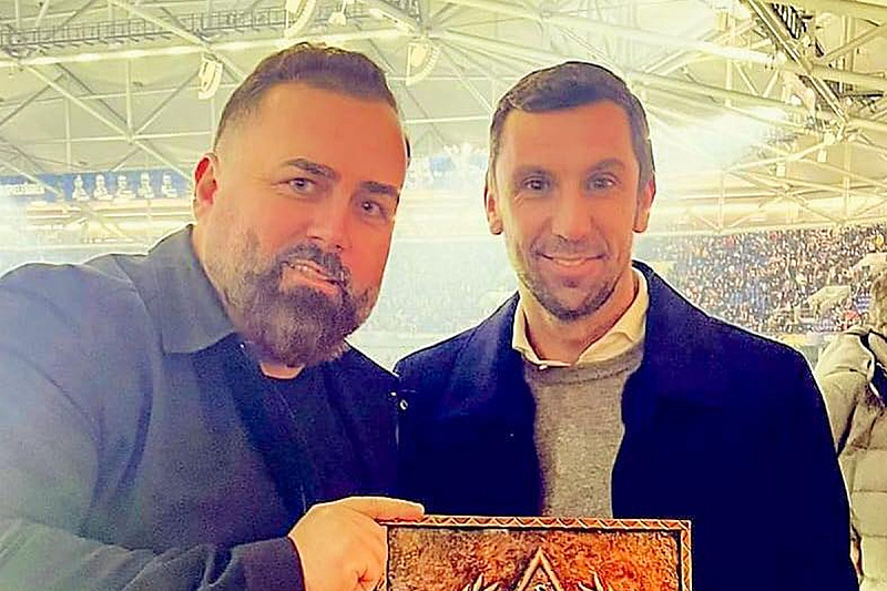 Admir Rahimić i Darijo Srna (Foto: FK Velež)