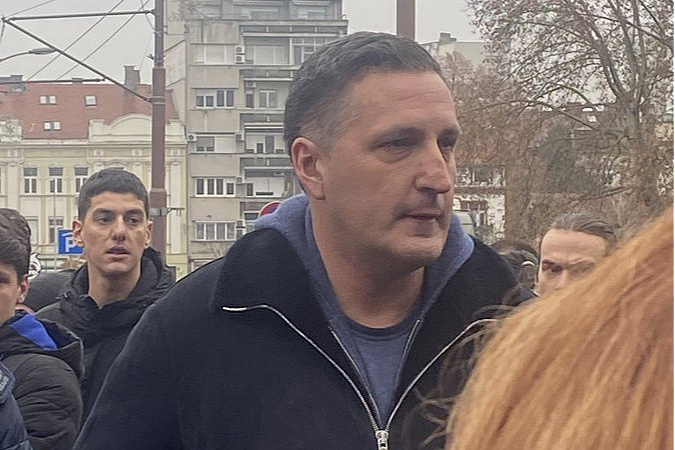 Nedeljko Elek u Beogradu (Foto: X)