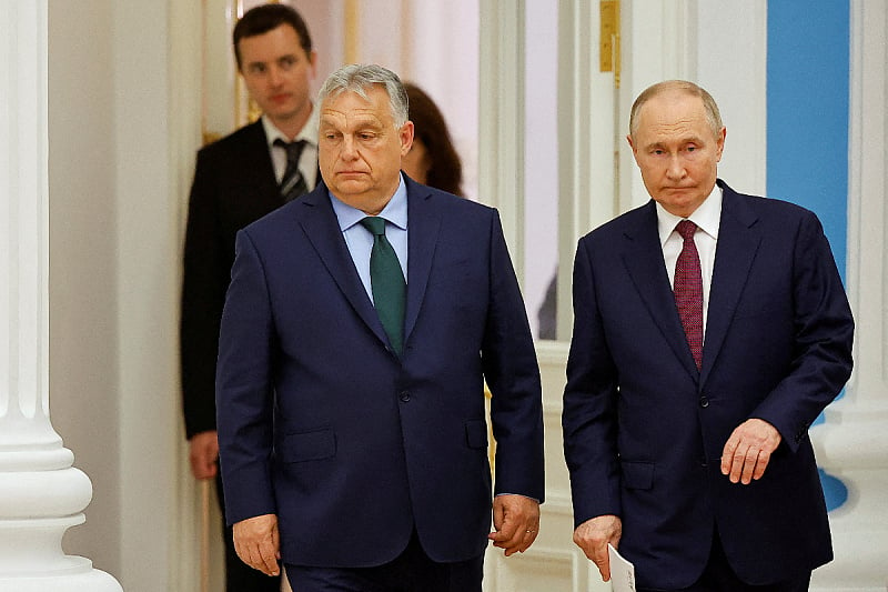 Viktor Orban i Vladimir Putin (Foto: Reuters)