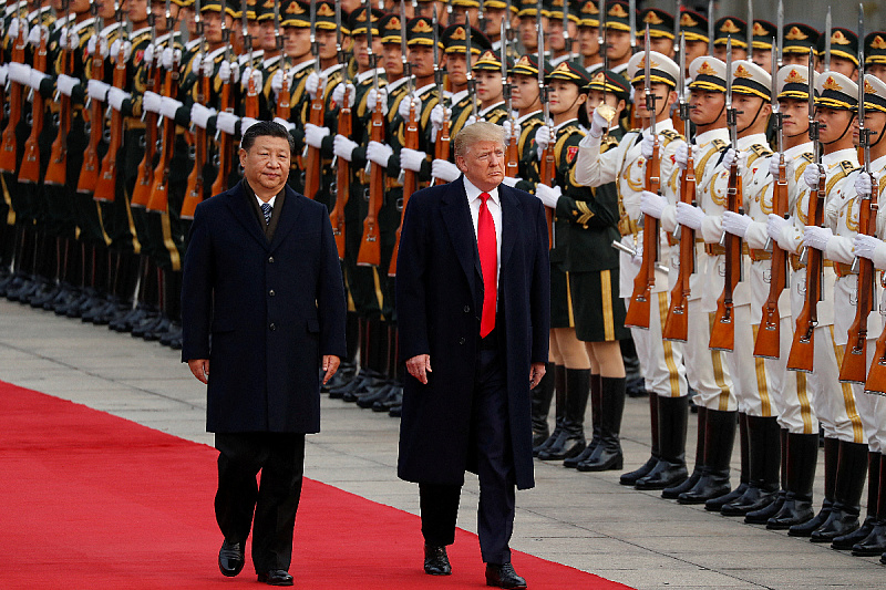 Jinping i Trump u vrijeme prošlog mandata predsjednika SAD-a (Foto: Reuters)