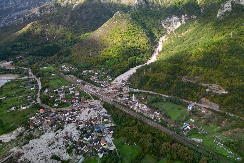 Donja Jablanica nakon poplava (Foto: D. S./Klix.ba)