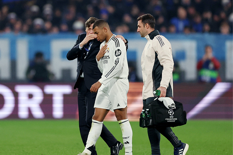 Mbappe povrijedio butni mišić na meču s Atalantom (Foto: Reuters)