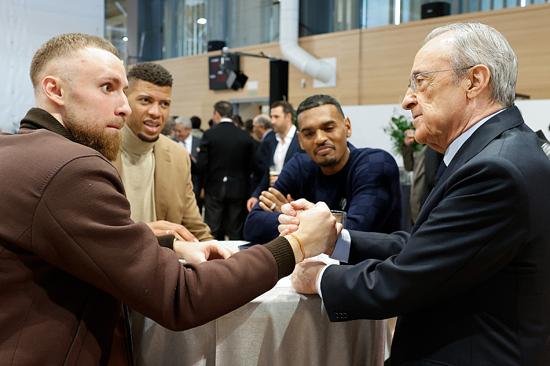 Džanan Musa i Florentino Perez (Foto: Twitter)