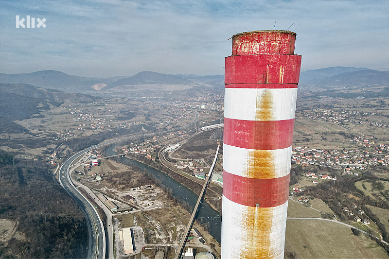 Termoelektrana Kakanj (Foto: Klix.ba)