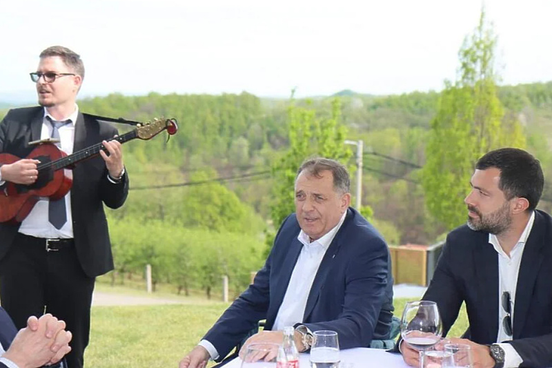 Milorad i Igor Dodik (Foto: SNSD)