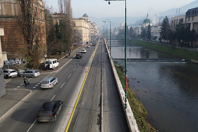 Dio glavne saobraćajnice koji će biti zatvoren (Foto: Vlada KS)