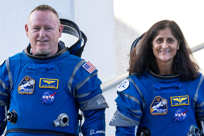 Butch Wilmore i Suni Williams (Foto: NASA) (Foto: EPA-EFE)