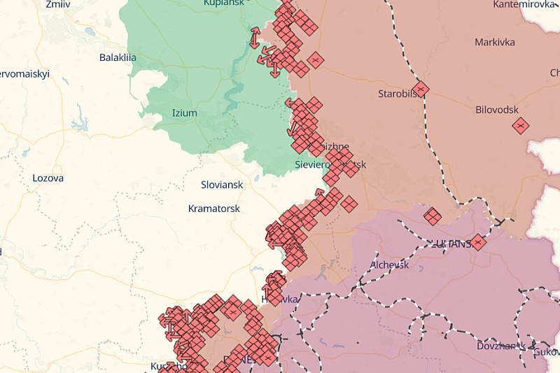 Mapa: Deepstatemap