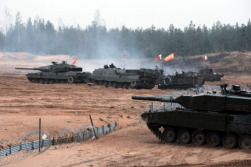 NATO vježbe u Latviji (Foto: EPA-EFE)