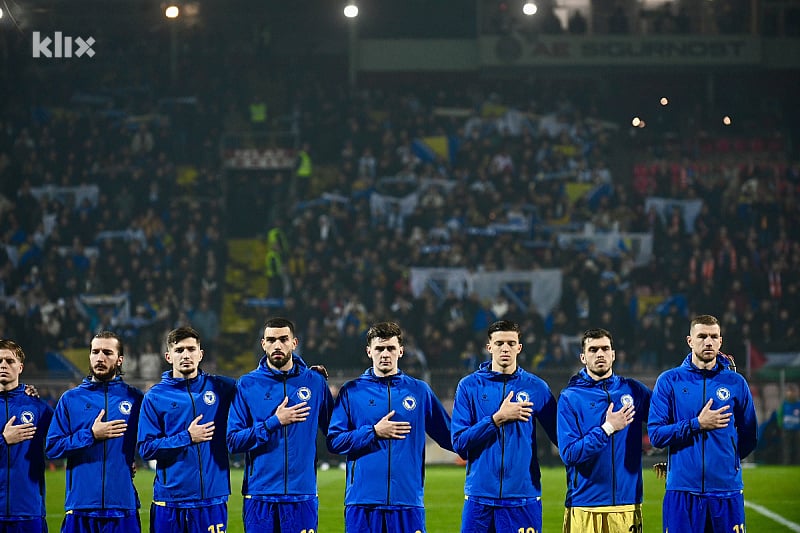 Reprezentacija BiH je ostala na istom mjestu kao prošli mjesec (Foto: T. S./Klix.ba)