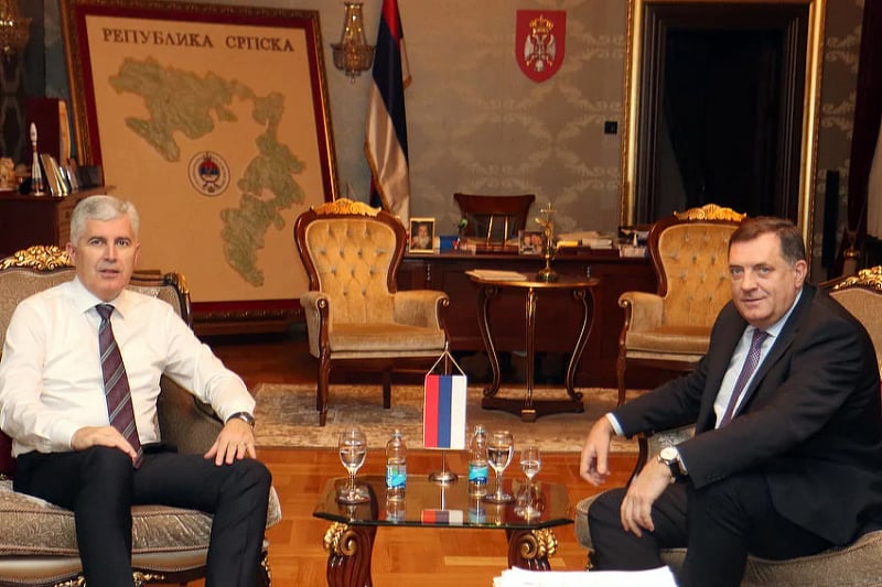 Dragan Čović i Milorad Dodik (Foto: SRNA, arhiv)