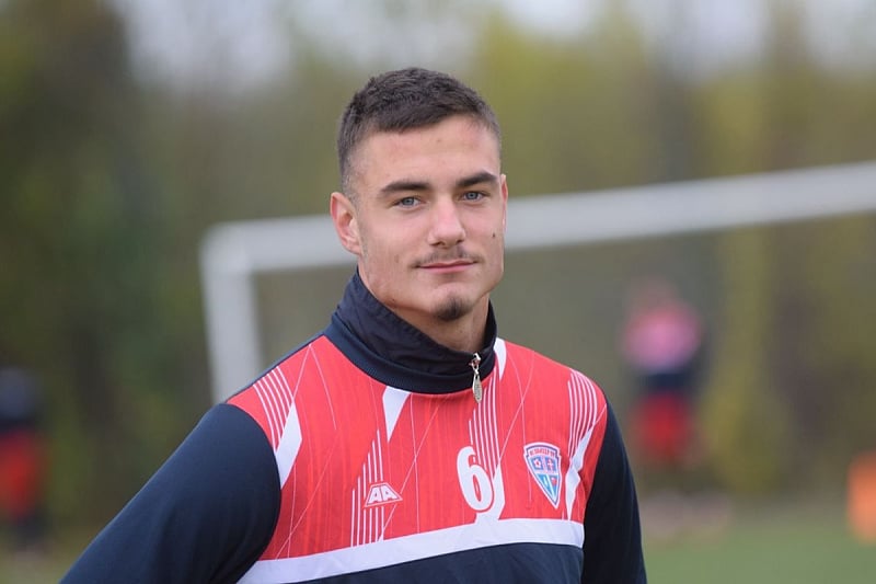 Nikola Đurić na treningu Zvijezde 09 (Foto: FK Zvijezda 09/Facebook)