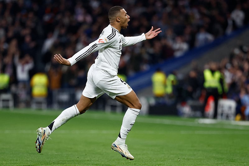 Slavlje Mbappe nako gola (Foto: Reuters)