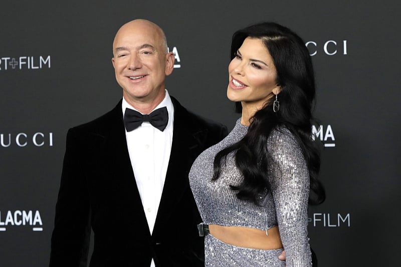 Jeff Bezos i Lauren Sanchez (Foto: EPA-EFE)