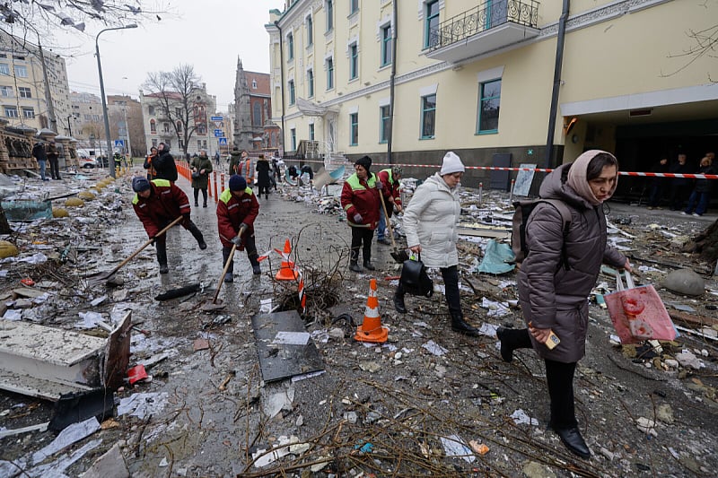 Čak 47 posto ispitanika odgovorilo je potvrdno na pitanje o podršci ulasku Ukrajine u NATO. (Foto: EPA-EFE)