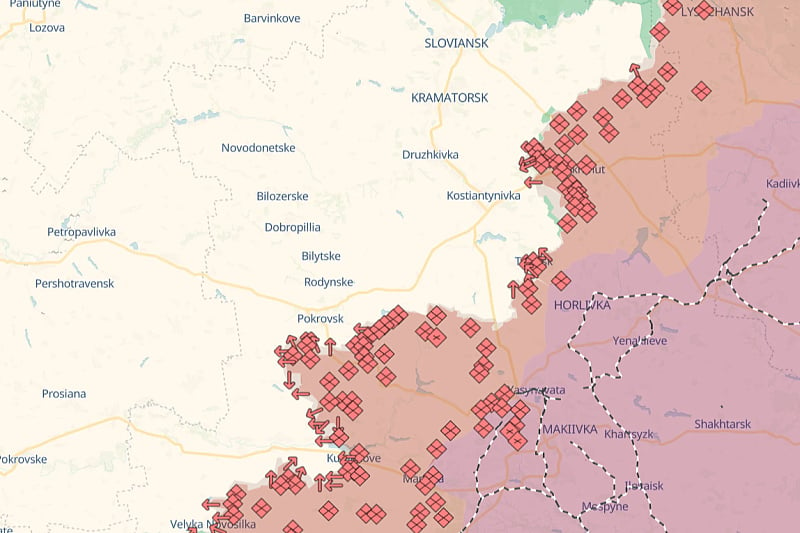 Mapa: Deepstatemap