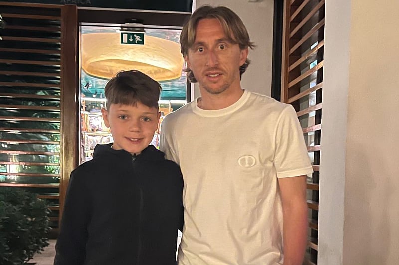 Edin Ibričić i Luka Modrić (Foto: Instagram)