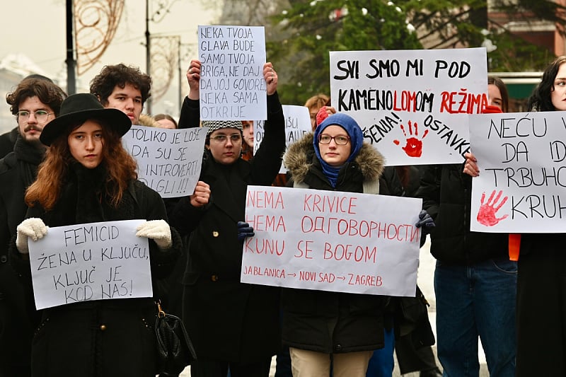 Studenti ukazali na brojne probleme u državi (Foto: V. D./Klix.ba)