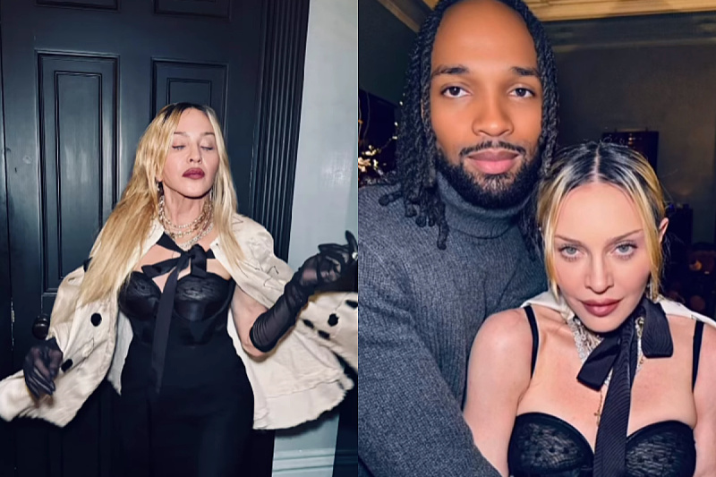 Madonna i Akeem Morris (Screenshot/ Instagram)