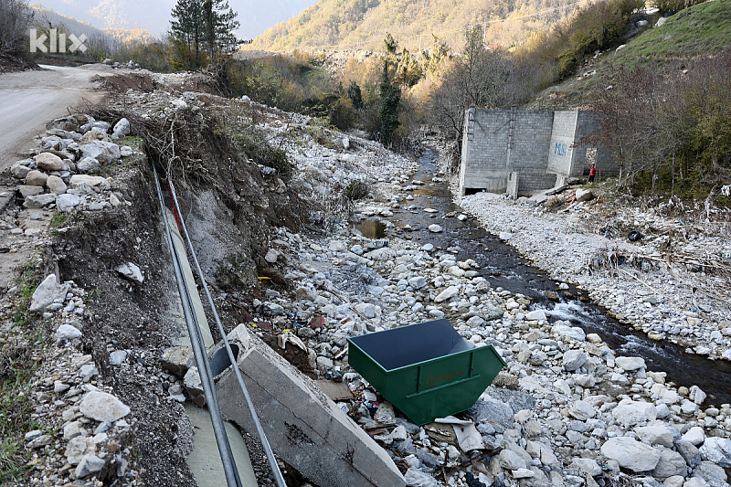 Posljedice poplave u Jablanici (Foto: I. Š./Klix.ba)