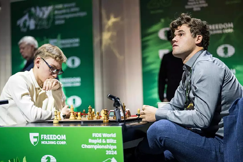 Magnus Carlsen je zbog famerki napustio SP u ubrzanom šahu (Foto: FIDE)