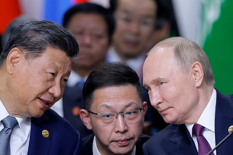 Xi Jinping i Vladimir Putin (Foto: EPA-EFE)