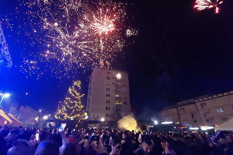 Doček Nove godine u Livnu (Foto: Facebook)