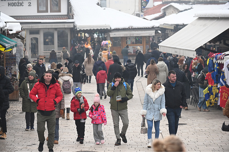 Sarajevo nakon novogodišnje noći (Foto: T. S./Klix.ba)