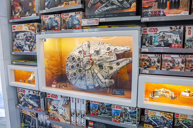 Lego set svermirskog broda Milennium Falcon iz "Ratova zvijezda" (Foto: Shutterstock)