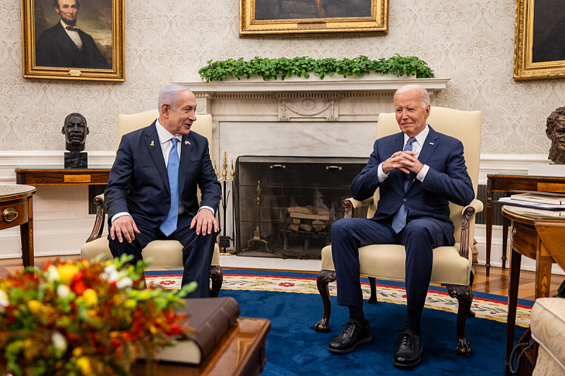 Benjamin Netanyahu i Joe Biden (Foto: EPA-EFE)