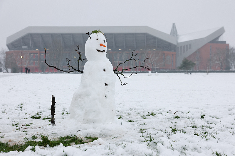 Stanje na ulici ispred Anfielda (Foto: Reuters)